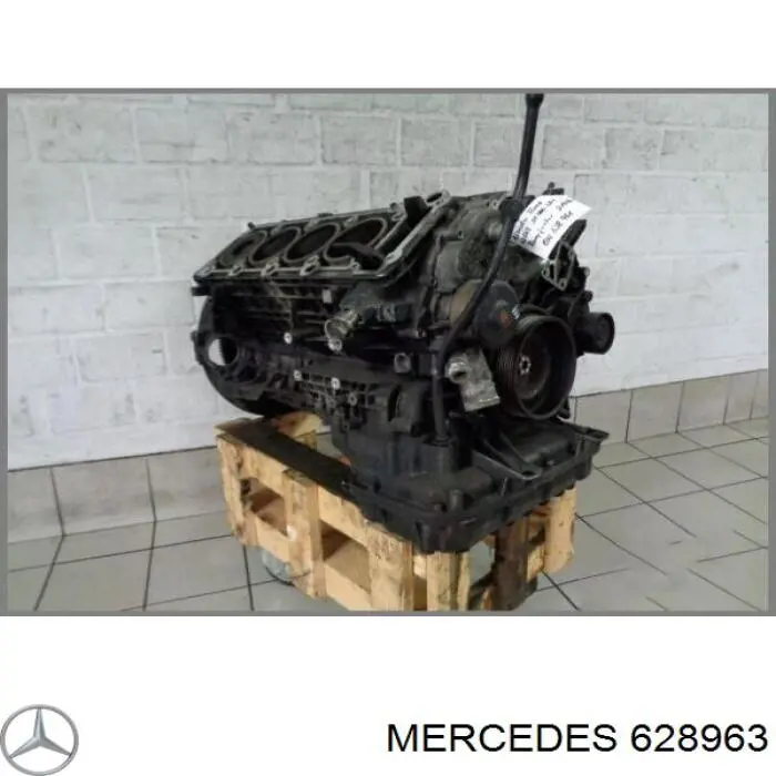 628963 Mercedes Мотор в зборі