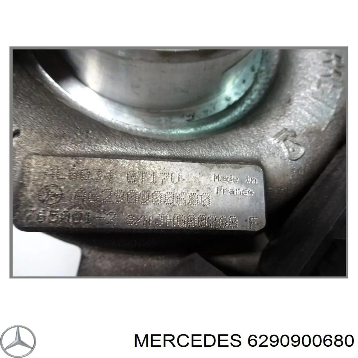 A6290900980 Mercedes Турбонаддув