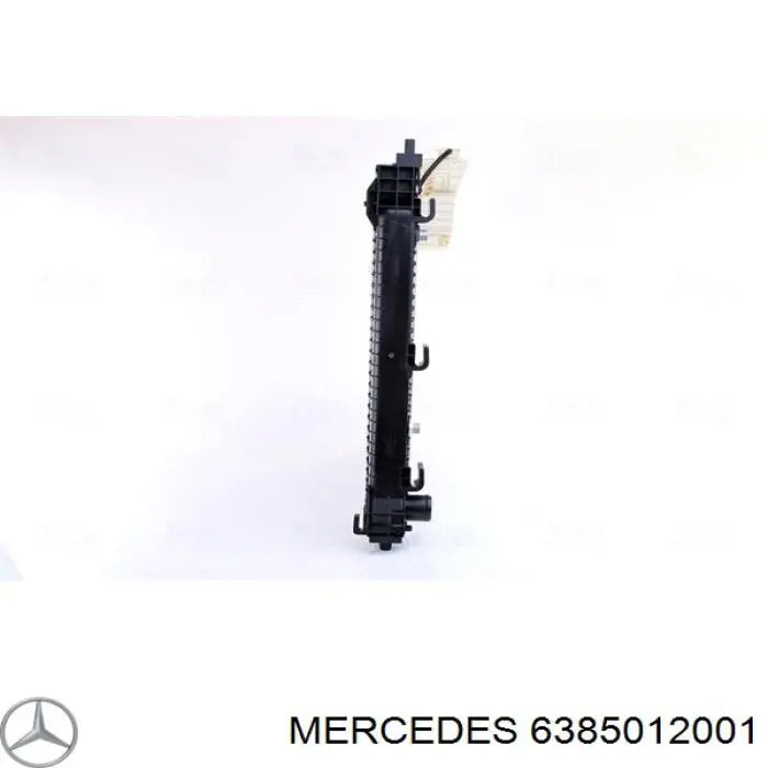6385012001 Mercedes радіатор охолодження двигуна