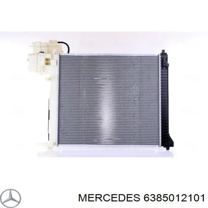 6385012101 Mercedes радіатор охолодження двигуна