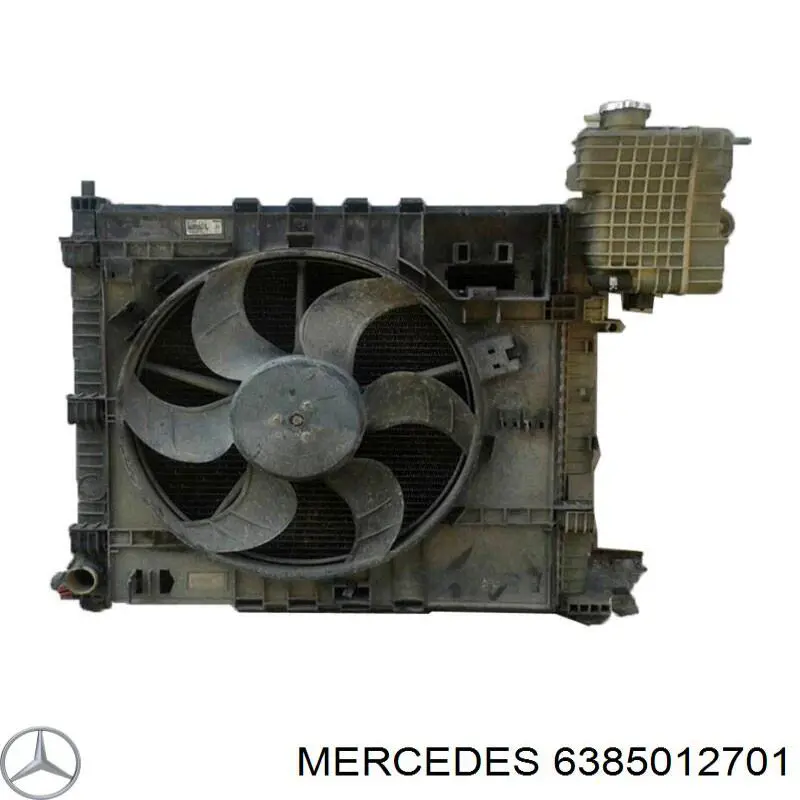 6385012701 Mercedes радіатор охолодження двигуна
