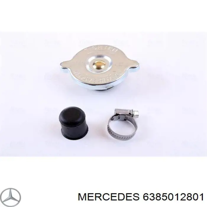 6385012801 Mercedes радіатор охолодження двигуна