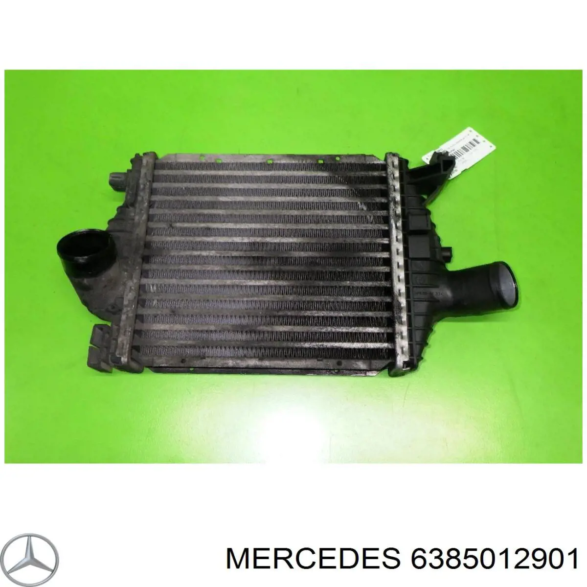 6385012901 Mercedes радіатор интеркуллера