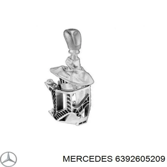 6392605209 Mercedes куліса перемикання передач
