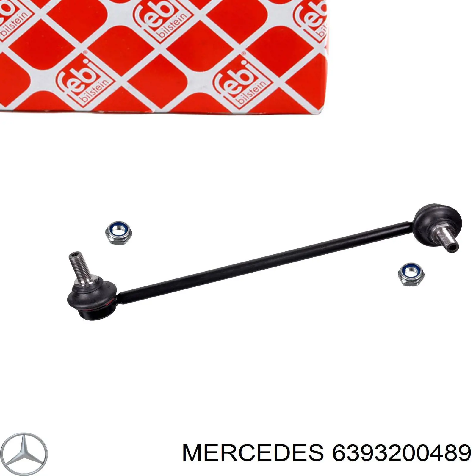 6393200489 Mercedes стійка стабілізатора переднього, ліва