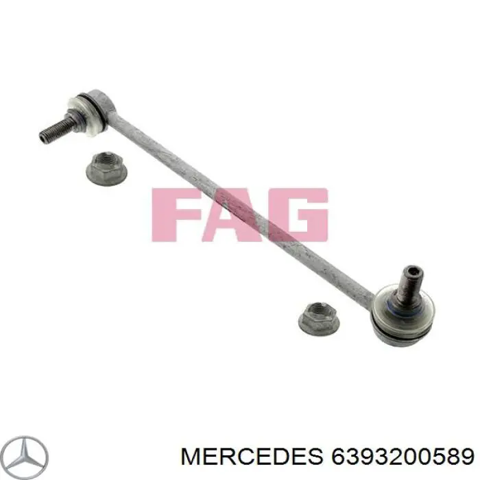 Стійка стабілізатора переднього, права 6393200589 Mercedes