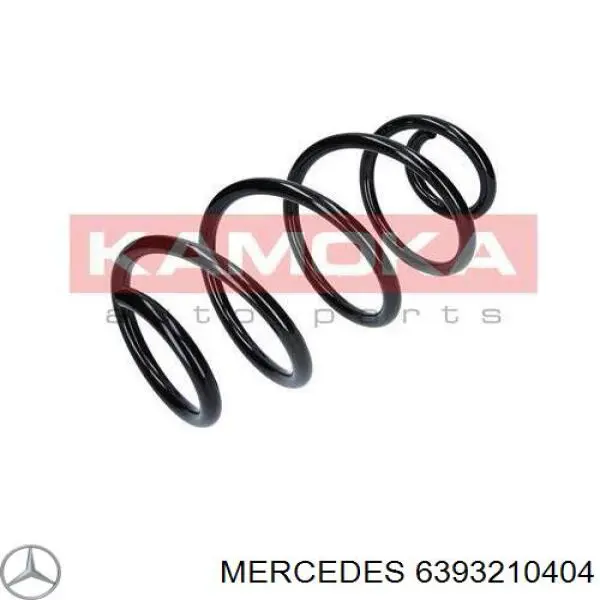 6393210404 Mercedes пружина передня