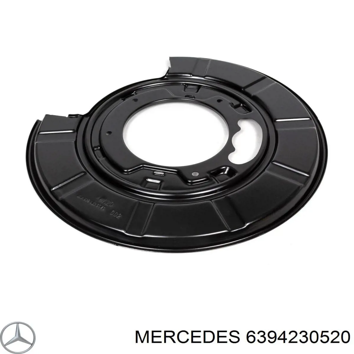 Захист гальмівного диска заднього, правого Mercedes A6394230320 ціна, від 17.30 USD