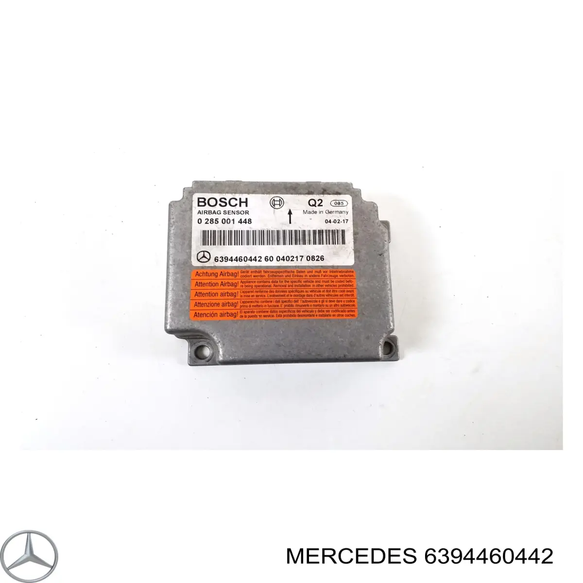 Модуль-процесор керування подушки безпеки Mercedes A639446044264 ціна, від 12.38 USD