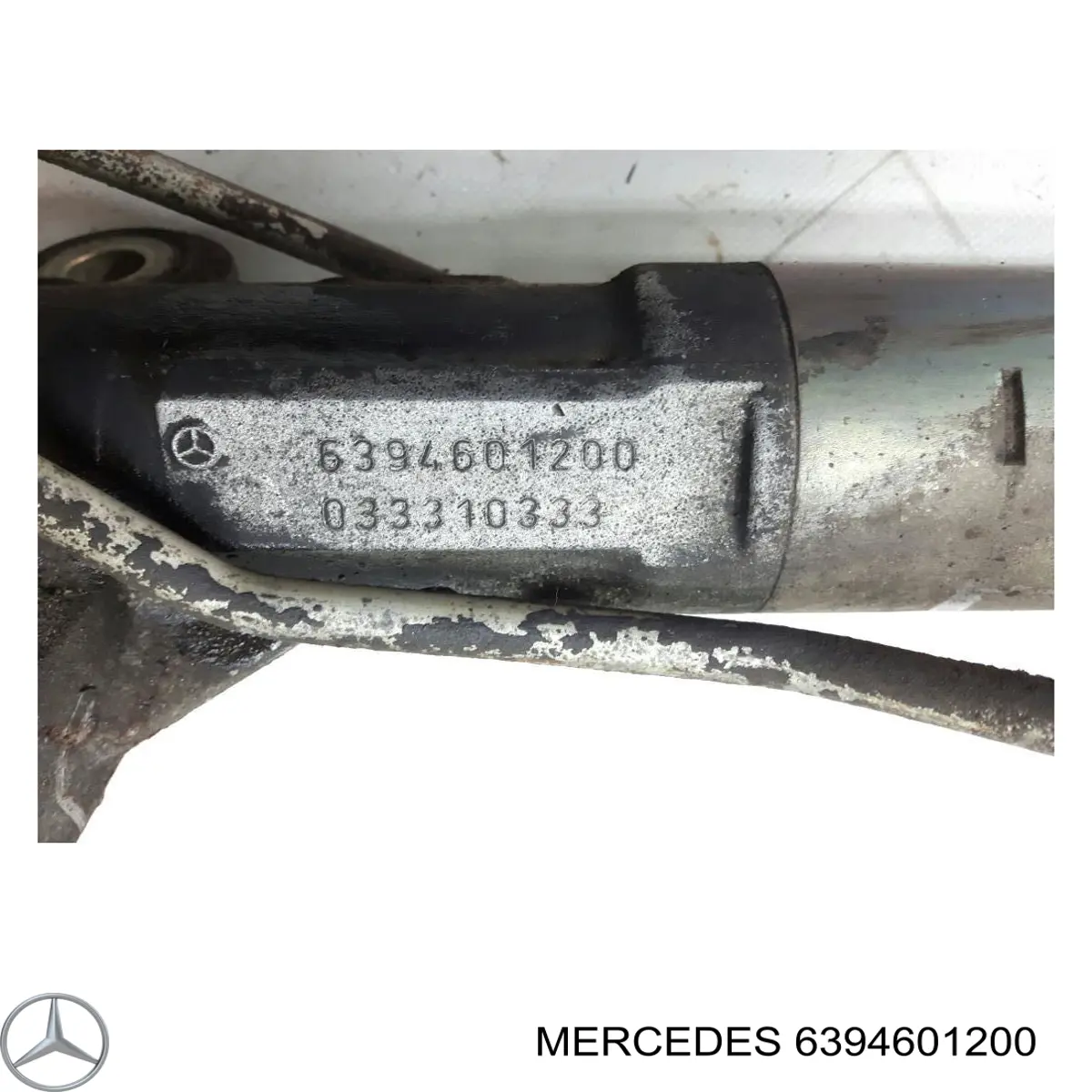 6394601200 Mercedes рейка рульова