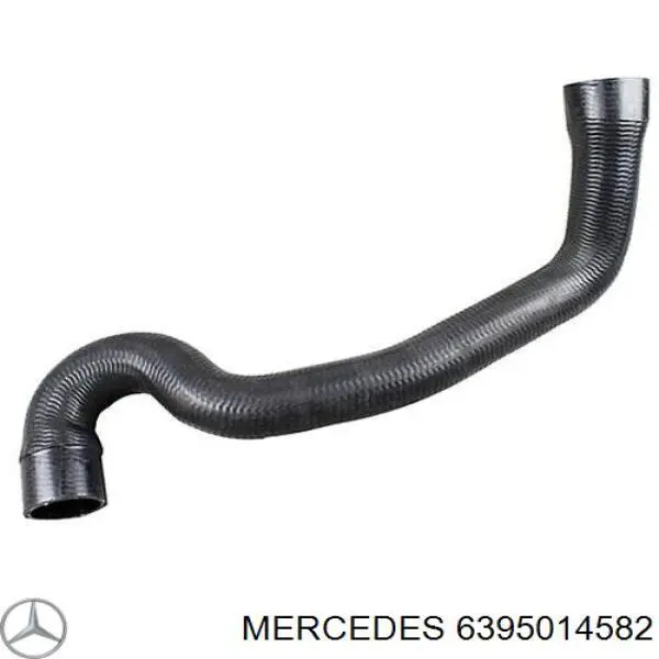 Шланг/патрубок радіатора охолодження, верхній Mercedes A6395014582 ціна, від 24.50 USD
