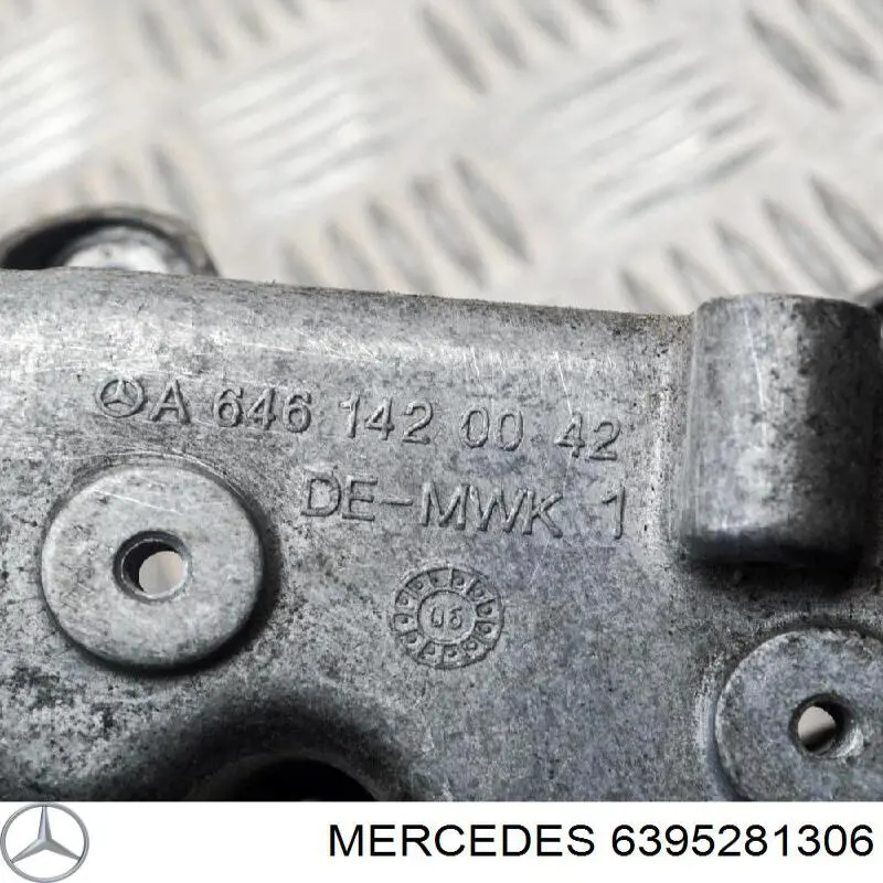 6395281306 Mercedes корпус повітряного фільтра