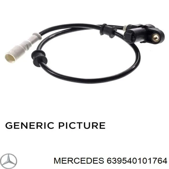 639540101764 Mercedes датчик абс (abs передній)