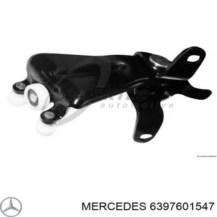Ролик двері бічної/зсувної, правий центральний Mercedes A6397602347