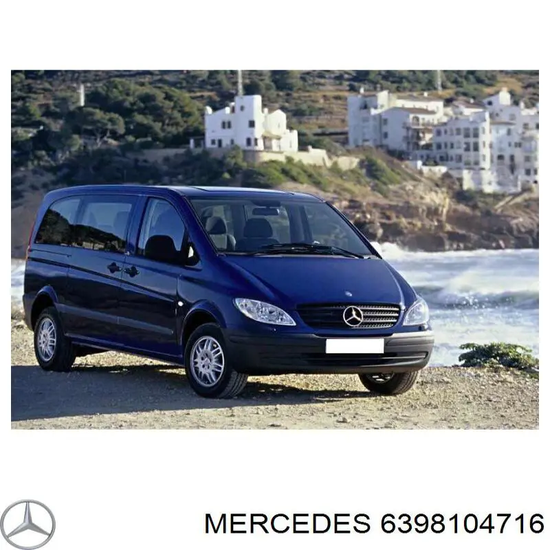 Ліве бічне дзеркало Mercedes A6398104716 ціна, від 610.60 USD