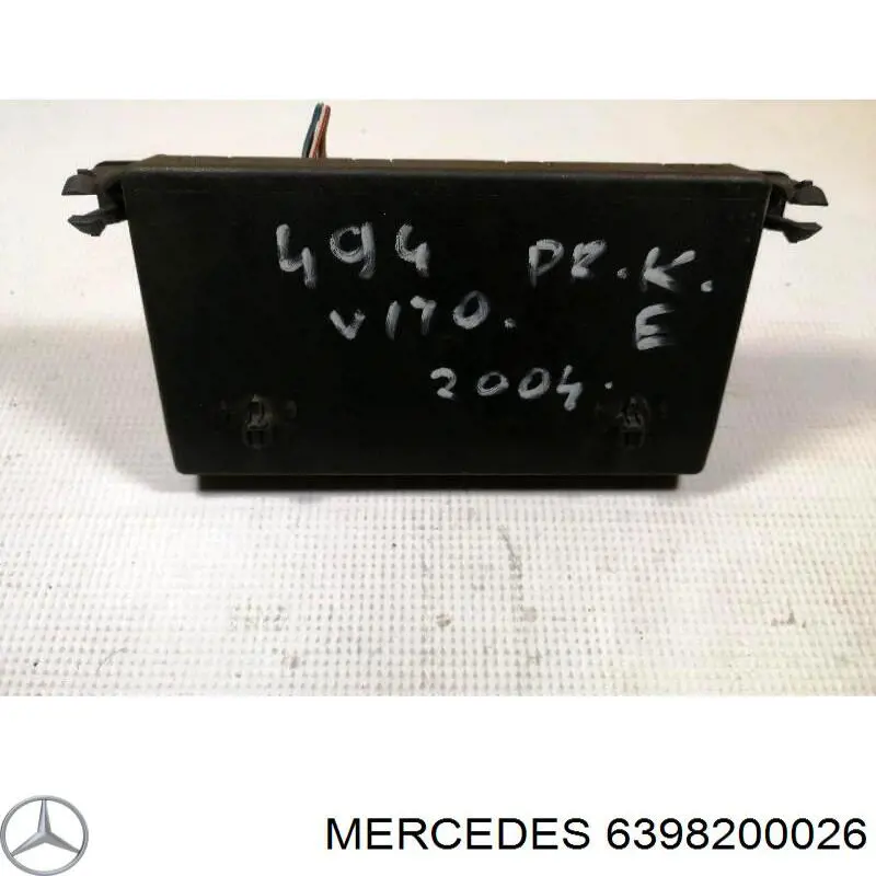 Блок комфорту передніх дверей A6398201626 Mercedes