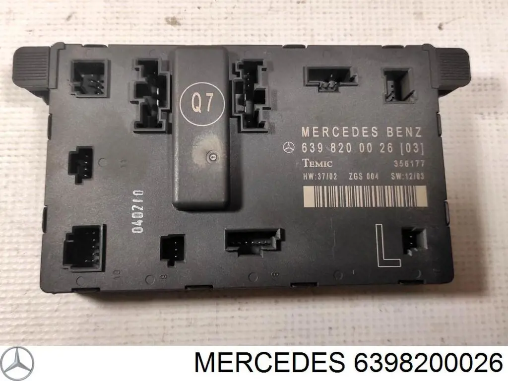 Блок комфорту передніх дверей Mercedes A6398201626 ціна, від 11.95 USD
