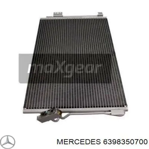 6398350700 Mercedes радіатор кондиціонера