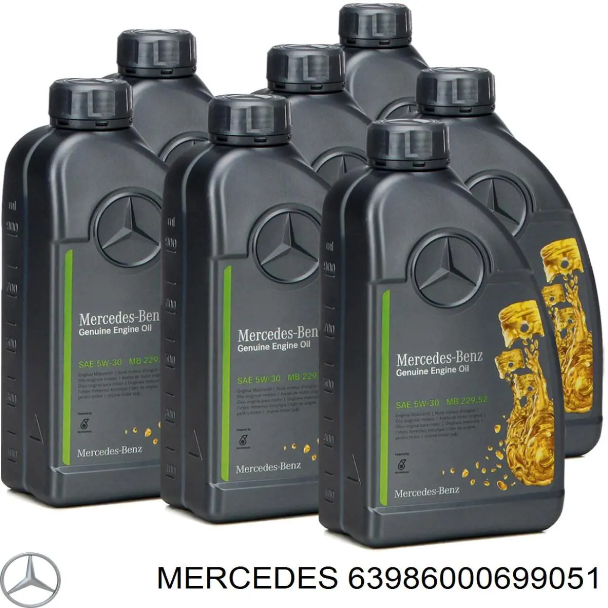 63986000699051 Mercedes важіль фіксації ременя безпеки, лівий