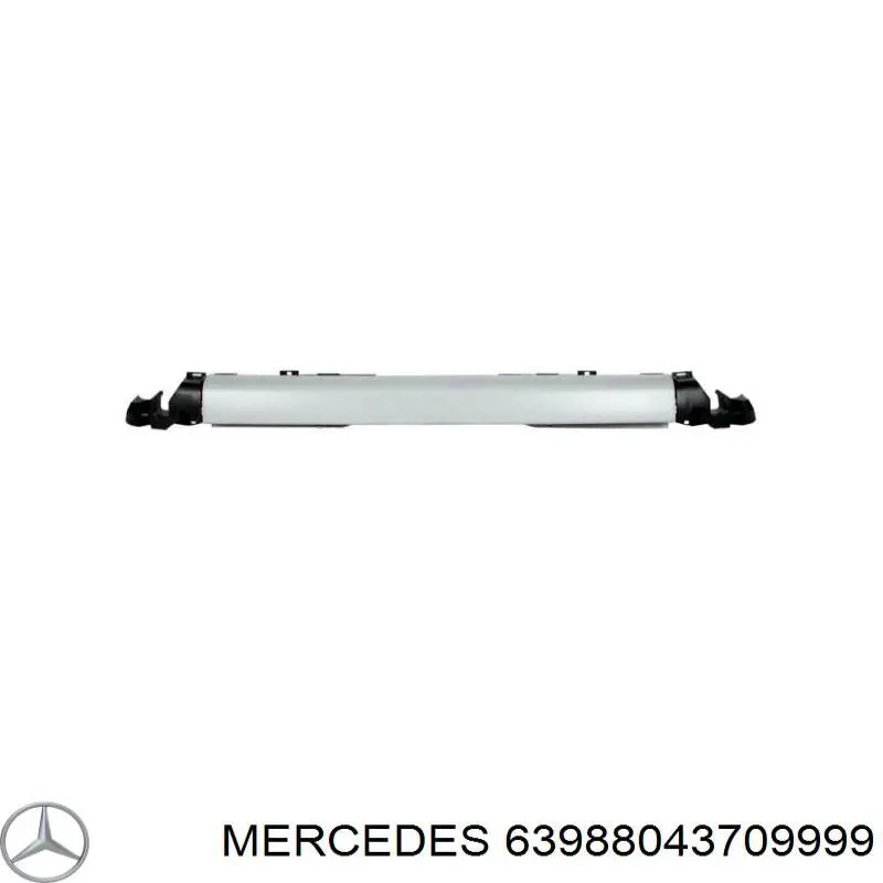 63988043709999 Mercedes бампер передній