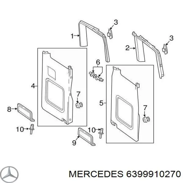  A6399910270 Mercedes