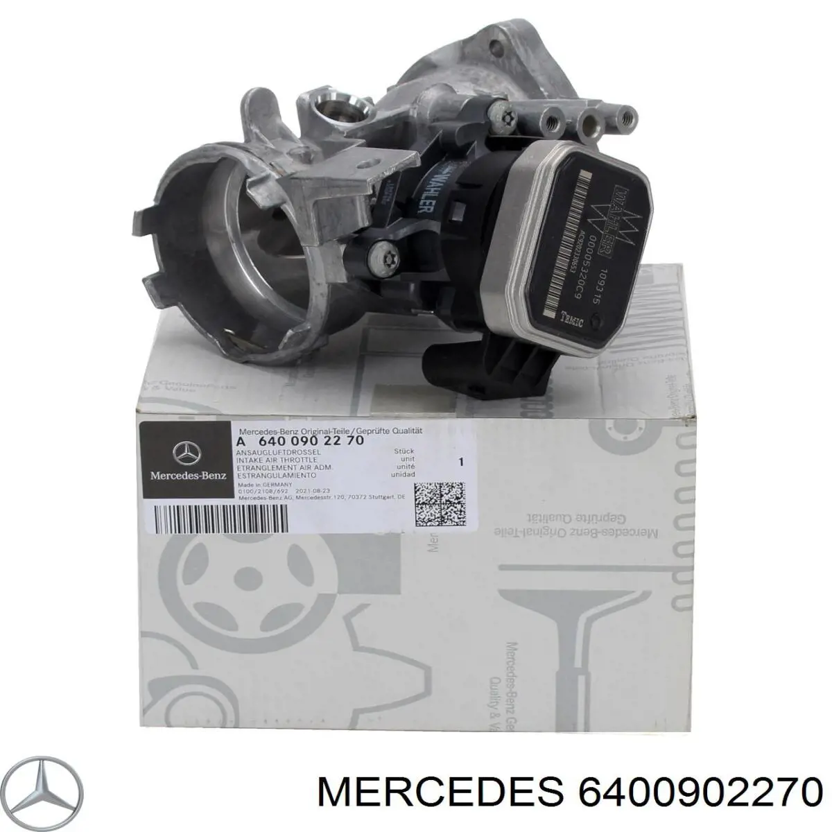Купити A640090227064 Mercedes Дросільна заслінка