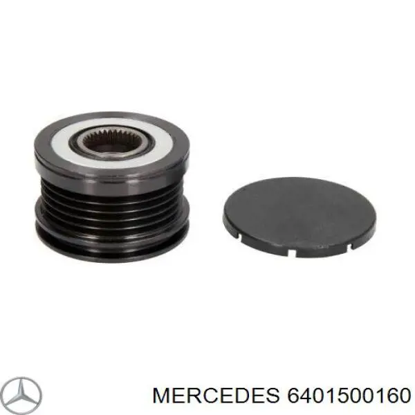 Шків генератора 6401500160 Mercedes