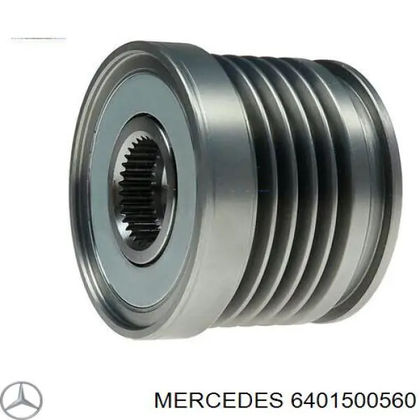 6401500560 Mercedes шків генератора