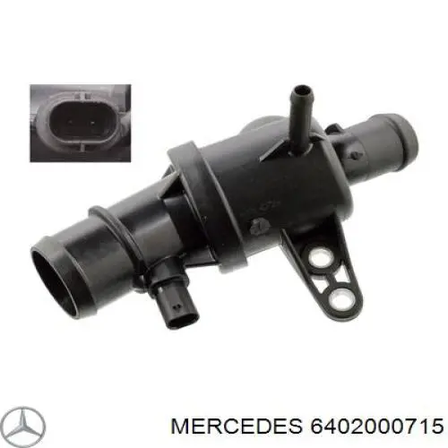 Корпус термостата 6402000715 Mercedes