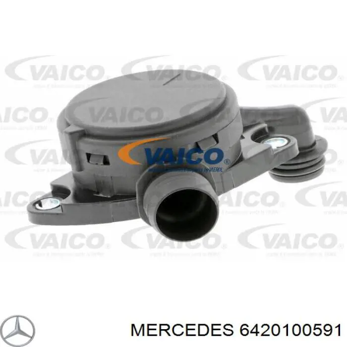 6420100591 Mercedes клапан pcv (вентиляції картерних газів)