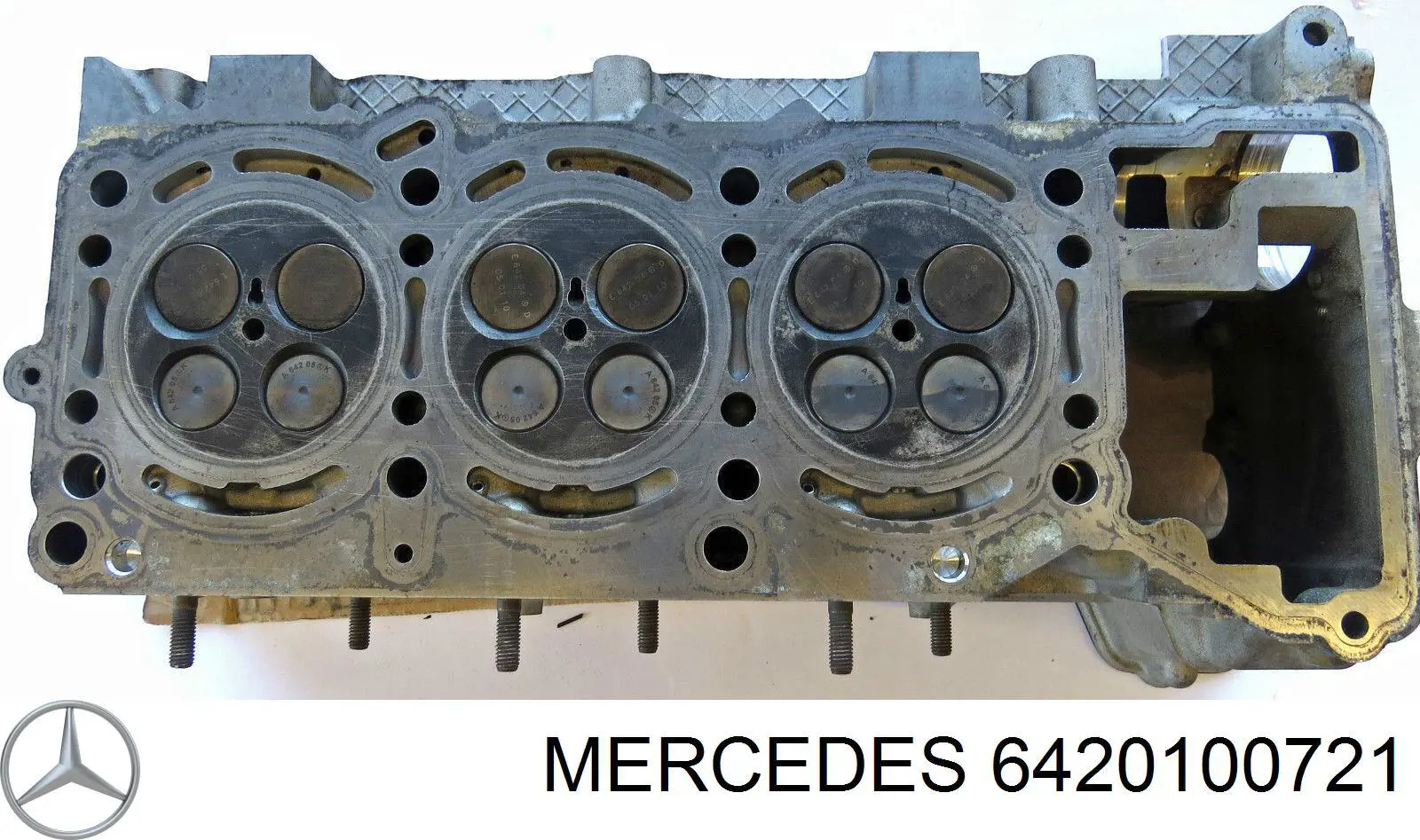 Головка блока циліндрів (ГБЦ), ліва Mercedes A6420109520 ціна, від 166.55 USD
