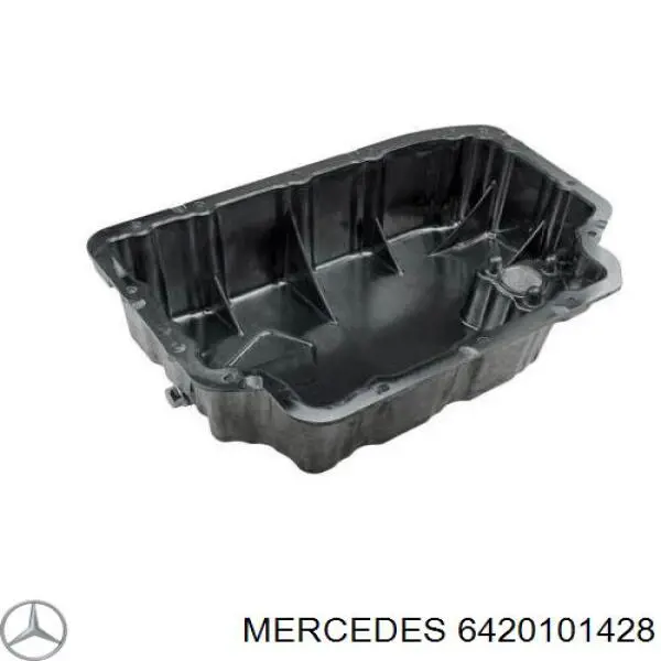 Піддон масляний картера двигуна, нижня частина на Mercedes Sprinter (906)