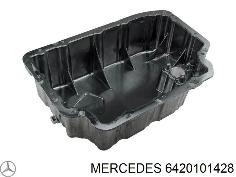 Купити A6420101428 Mercedes Піддон масляний картера двигуна, нижня частина