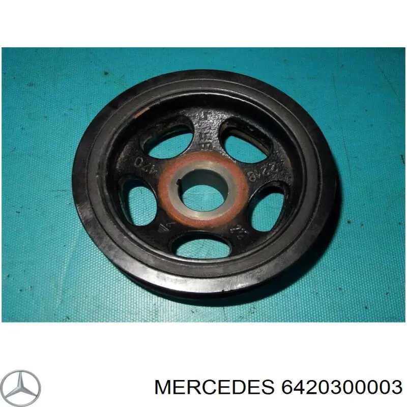 Купити 6400123 Metzger Шків колінчастого вала