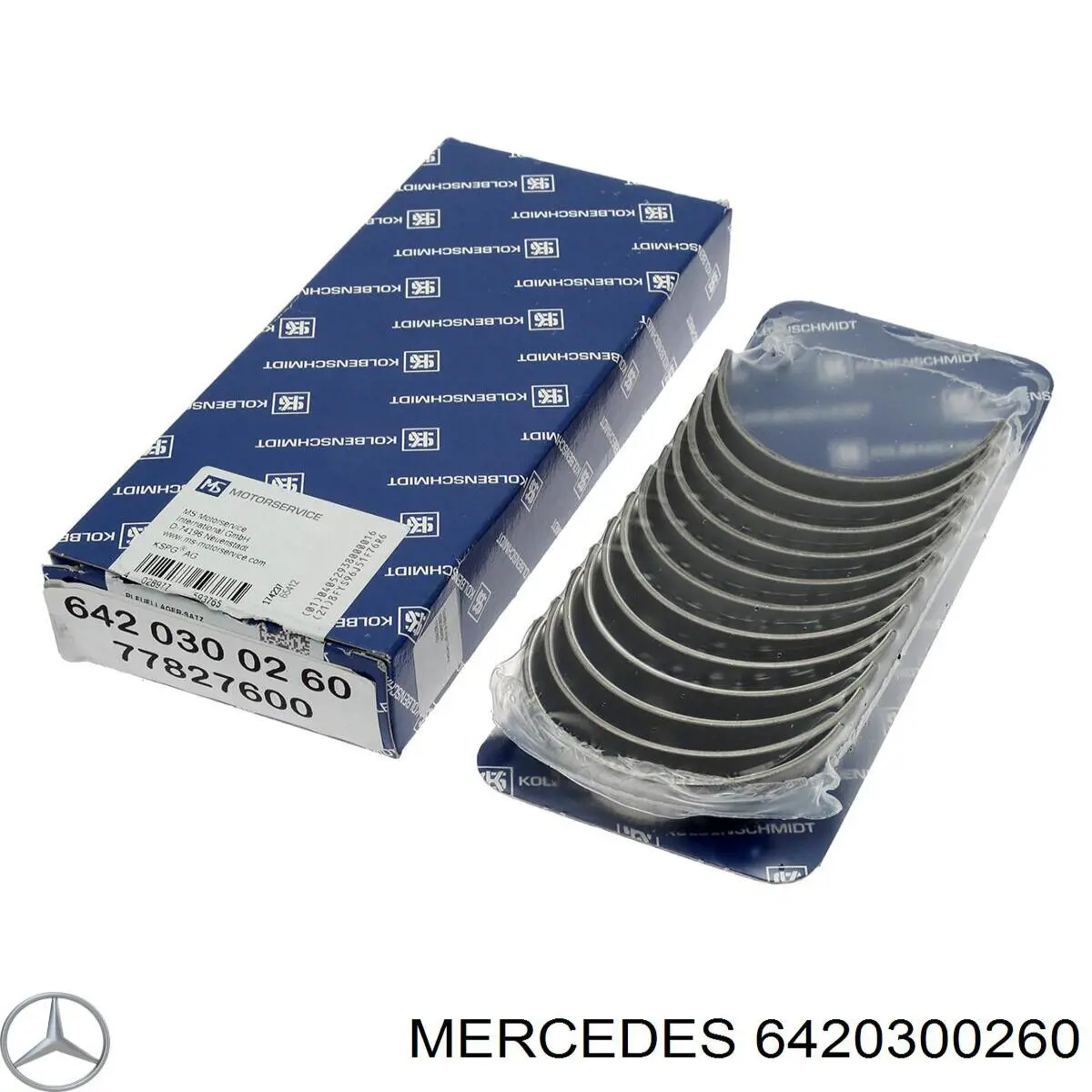 Вкладиші шатунові Mercedes A6420300060
