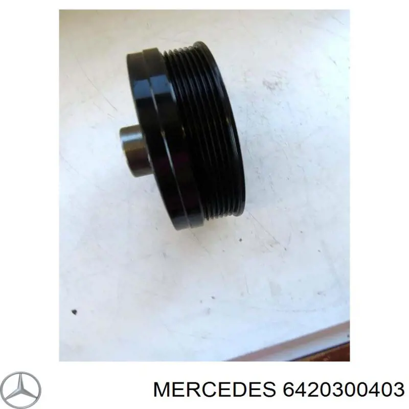 Шків колінвала (демпфер ) Mercedes ML/GLE позашляховик (W164) (2005 - 2011) ціна, від 44.37 USD