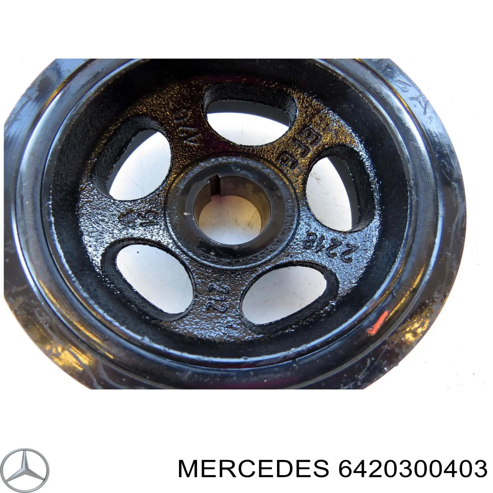 Купити Шків колінвала Mercedes ML/GLE  W164