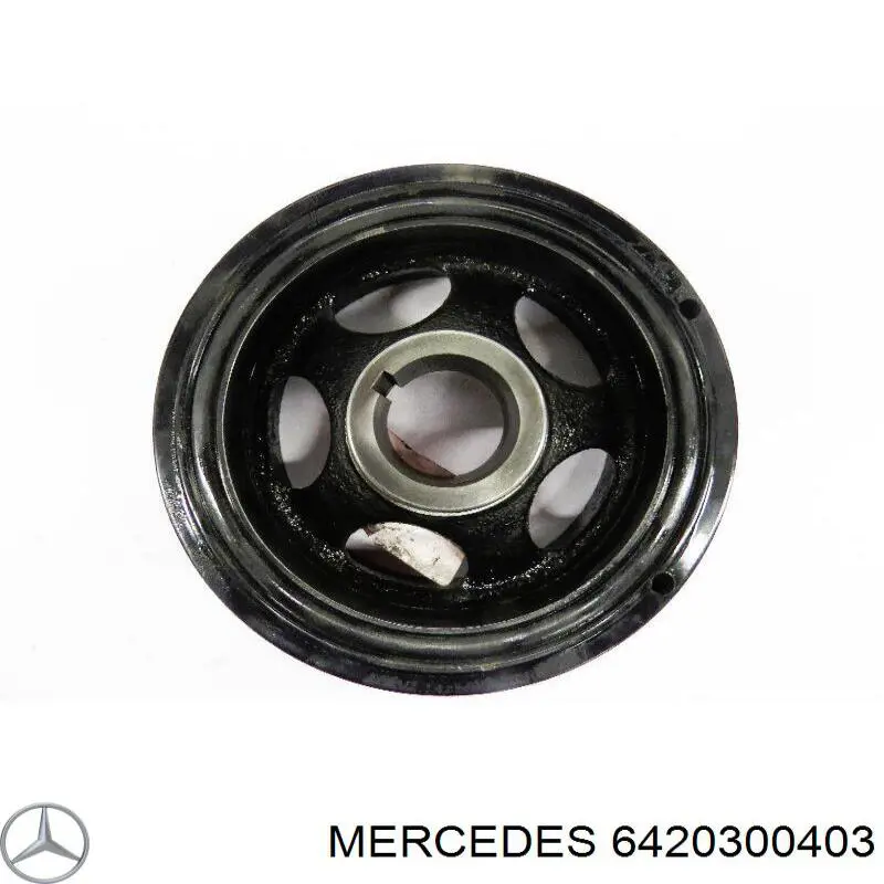 Демпферний шків колінвала Mercedes ML/GLE 