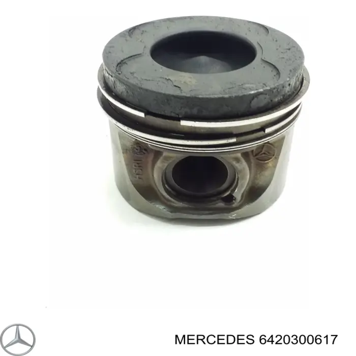 Поршень в комплекті на 1 циліндр, STD 0052200 Mahle Original