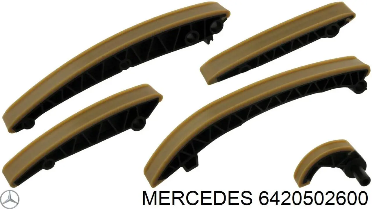 6420502600 Mercedes успокоитель ланцюга грм, комплект
