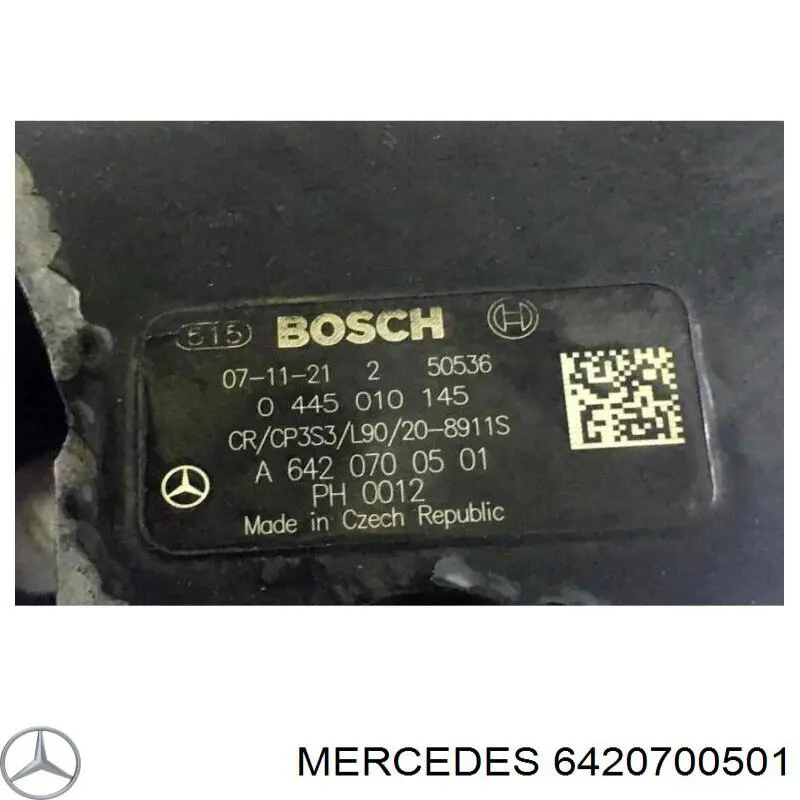 A642070050180 Mercedes насос паливний високого тиску (пнвт - DIESEL)