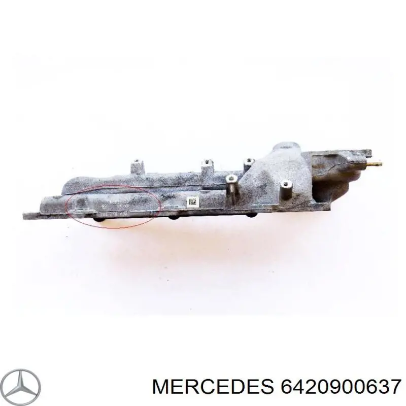 Колектор впускний, правий на Mercedes ML-Class (W166)