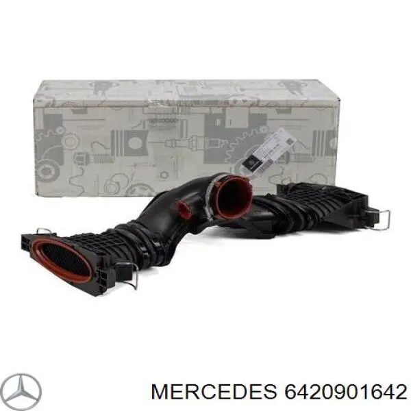 A6420901142 Mercedes датчик потоку (витрати повітря, витратомір MAF - (Mass Airflow))