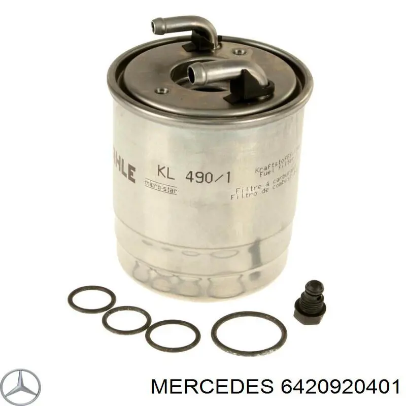 6420920401 Mercedes фільтр паливний