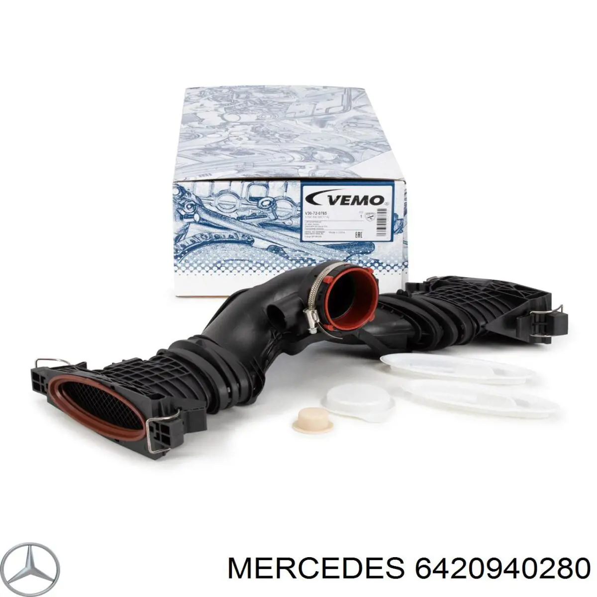 Прокладка витратоміра до повітряного фільтру на Mercedes G-Class (W463)