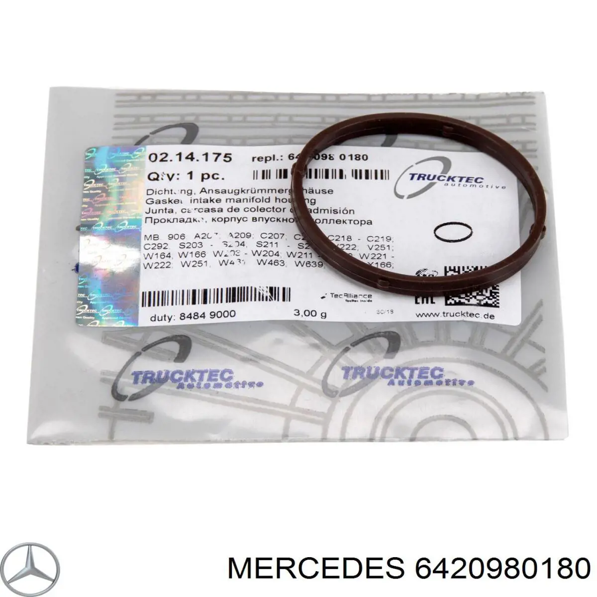 Прокладка впускного колектора, верхня Chrysler 68625051AA ціна, від 16.53 USD