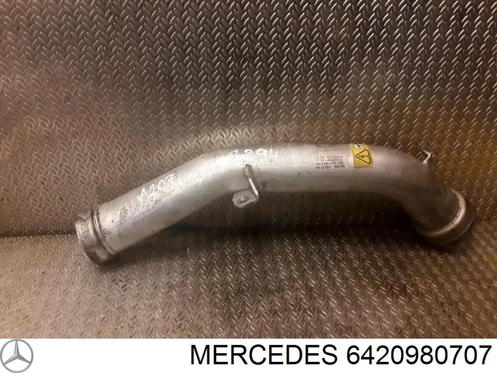 Купити A6420982107 Mercedes Патрубок повітряний, вхід в турбіну (наддув)