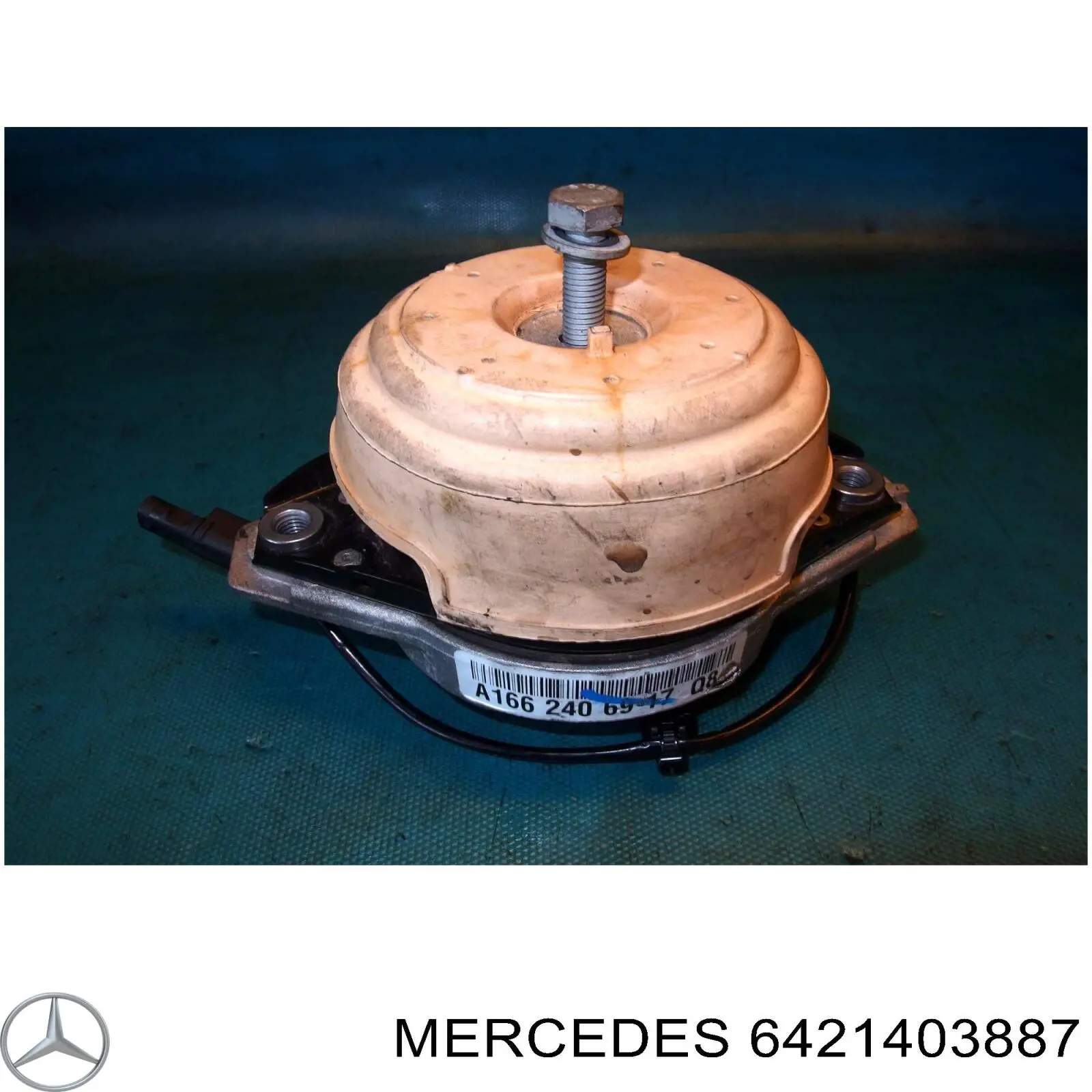 Купити A6421403687 Mercedes Патрубок повітряний, вихід з турбіни (наддув)