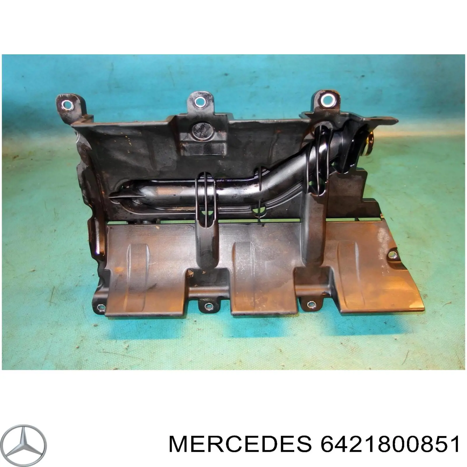 Маслоприймач (маслоуловлювач) на Mercedes ML/GLE (W166)