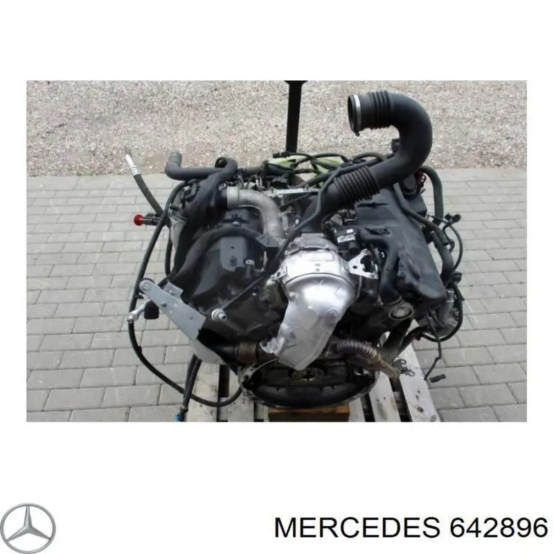 642896 Mercedes Мотор в зборі